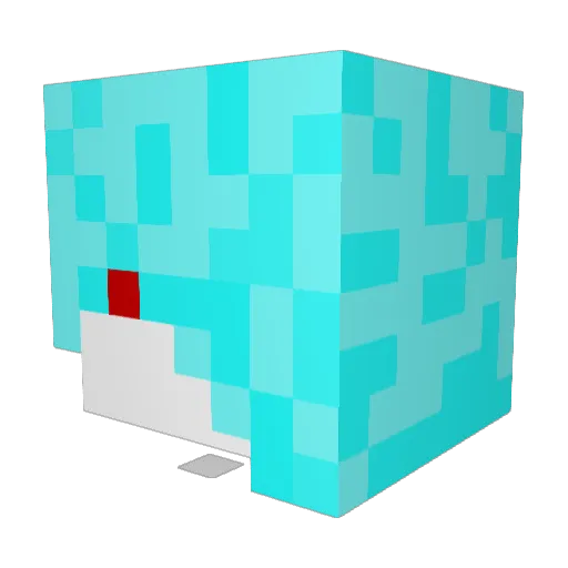 MoonGi4016 Minecraft avatar head, 3D render