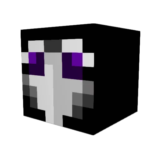 MoonHunter712 Minecraft avatar head, 3D render