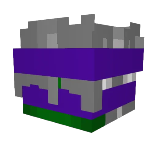 MoonIsInTheDay Minecraft avatar head, 3D render
