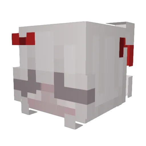 MoonLightEU Minecraft avatar head, 3D render