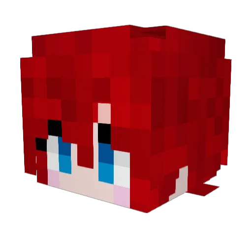 MoonLy9107 Minecraft avatar head, 3D render