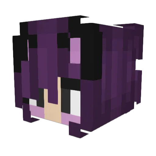 MoonNight1976 Minecraft avatar head, 3D render