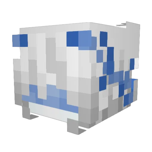 MoonPuppet018 Minecraft avatar head, 3D render