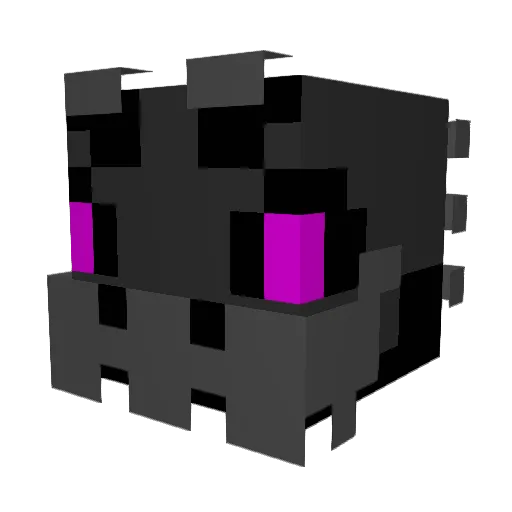 MoonRuneBearer Minecraft avatar head, 3D render