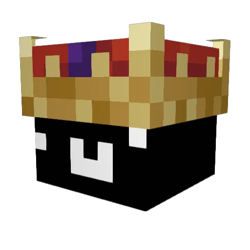 MoonShinesOnMe Minecraft avatar head, 3D render