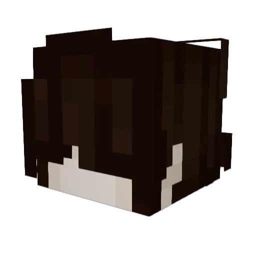 MoonTear145 Minecraft avatar head, 3D render