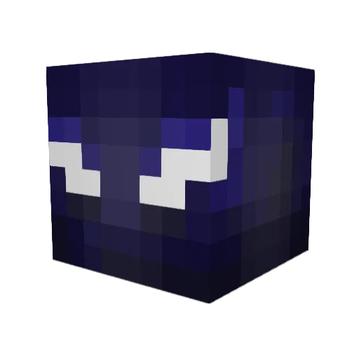 MoonWaffle21 Minecraft avatar head, 3D render