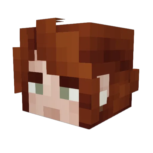Moon_Enthusiast Minecraft avatar head, 3D render