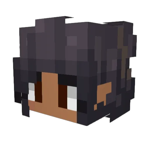 Moon__Dasiy Minecraft avatar head, 3D render
