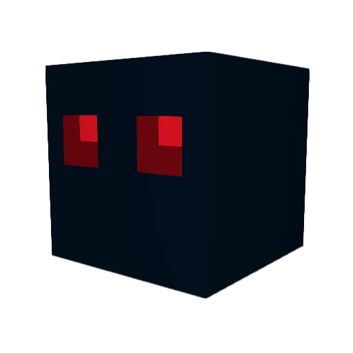 Moondancer_x Minecraft avatar head, 3D render