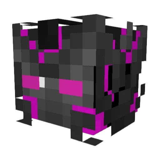 MoonderLyght Minecraft avatar head, 3D render