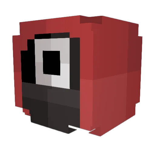 MoondoggieLBK Minecraft avatar head, 3D render