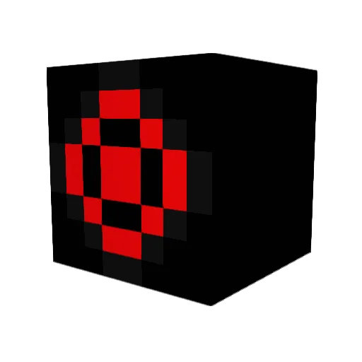 MoondropYT Minecraft avatar head, 3D render