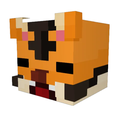 Moong_ch Minecraft avatar head, 3D render