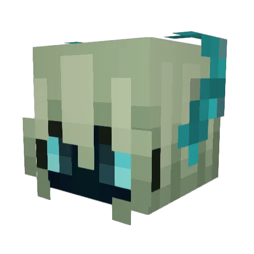 Moonlight1234121 Minecraft avatar head, 3D render