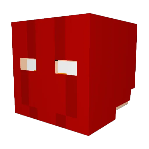MoonlightDagger Minecraft avatar head, 3D render