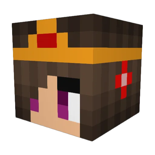 Moonlit_Epitaph Minecraft avatar head, 3D render