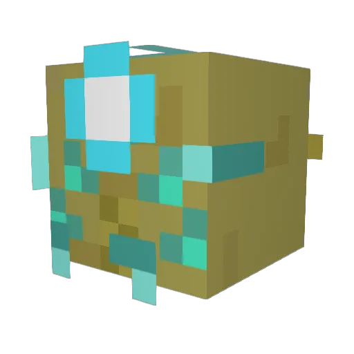 Moonlord07 Minecraft avatar head, 3D render