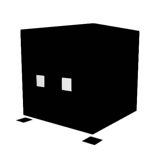 Moonserein7 Minecraft avatar head, 3D render