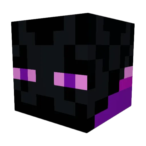 Moonstrike198 Minecraft avatar head, 3D render