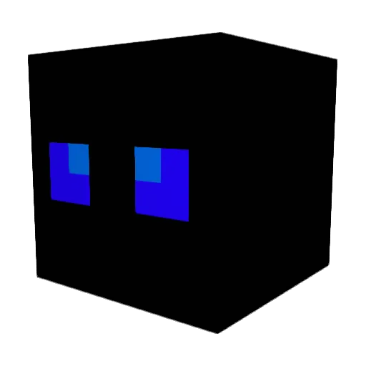 MoonzYT Minecraft avatar head, 3D render