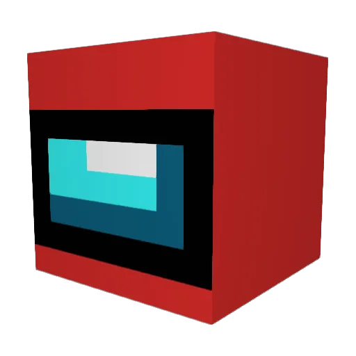 Moooneyyy Minecraft avatar head, 3D render