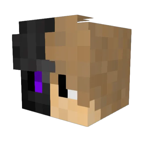 MoorKAROSH Minecraft avatar head, 3D render