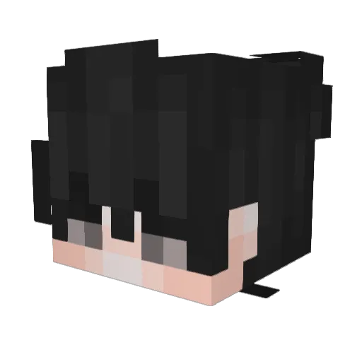 Moore_Dred Minecraft avatar head, 3D render