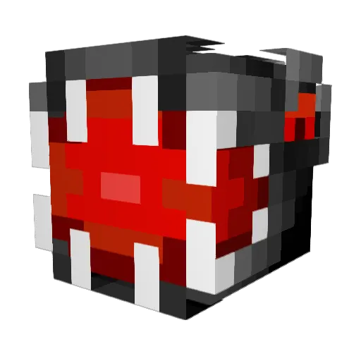 Mooredor_ Minecraft avatar head, 3D render