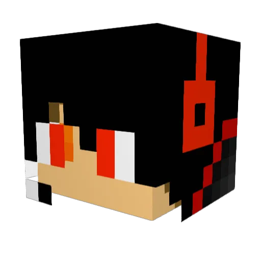 Moorgoth67 Minecraft avatar head, 3D render