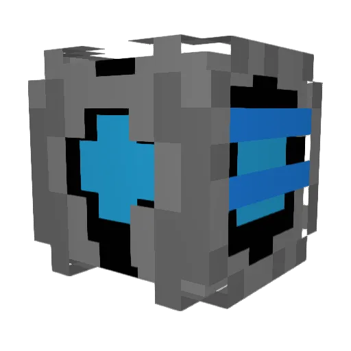 MooshroomMiner Minecraft avatar head, 3D render