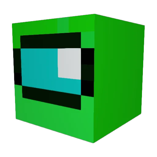 Moox1isAbot Minecraft avatar head, 3D render