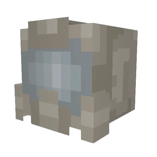 Mop_fq Minecraft avatar head, 3D render
