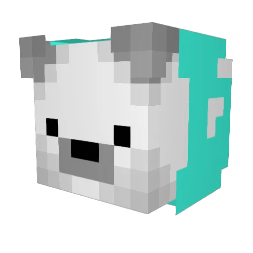MorbidAngel01 Minecraft avatar head, 3D render