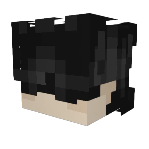 MorbidMinds Minecraft avatar head, 3D render
