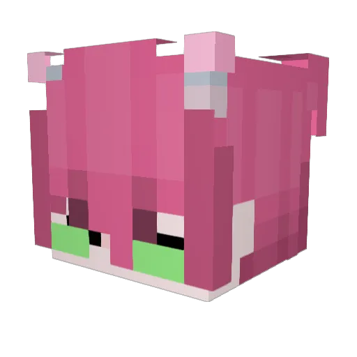 Morbs65 Minecraft avatar head, 3D render