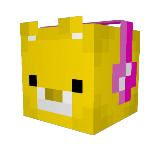Morcik558 Minecraft avatar head, 3D render