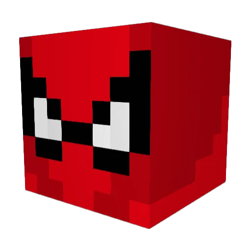 Morcke04 Minecraft avatar head, 3D render