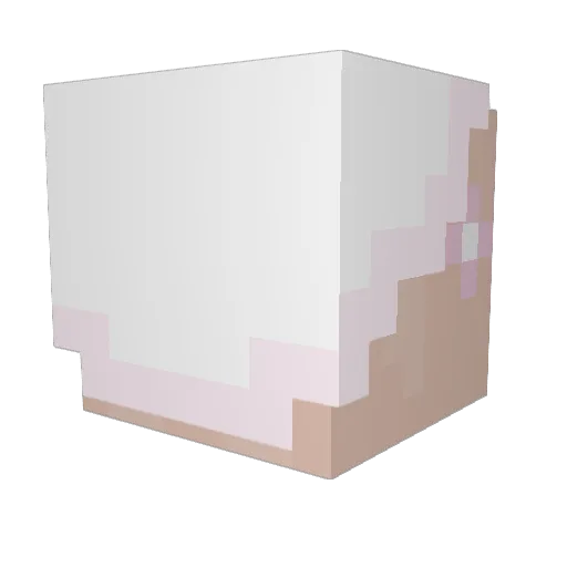 Morcrom Minecraft avatar head, 3D render