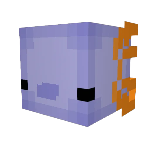 Mordecai4535 Minecraft avatar head, 3D render