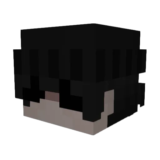 MorderKTT Minecraft avatar head, 3D render