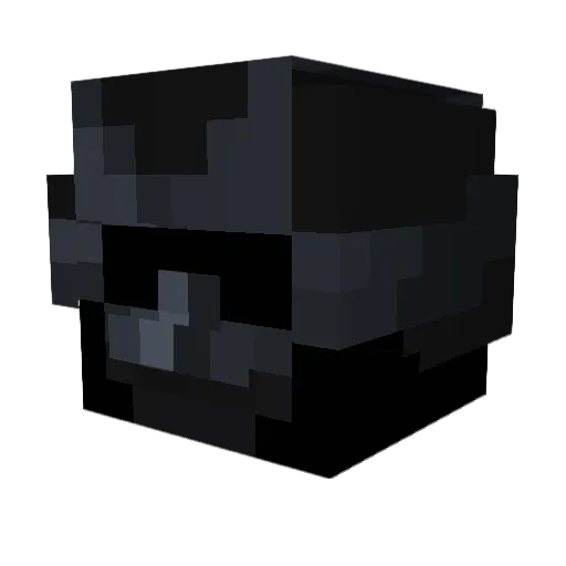 Mordred828 Minecraft avatar head, 3D render