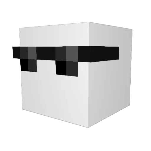 MoreRamenNoodles Minecraft avatar head, 3D render