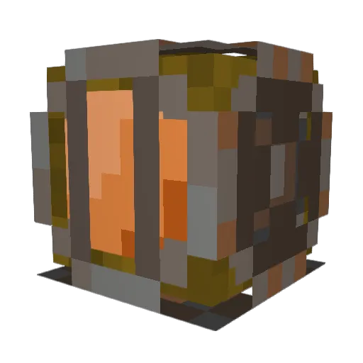 Morfeus209 Minecraft avatar head, 3D render