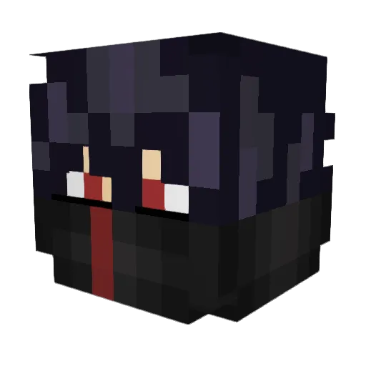 Morfo120 Minecraft avatar head, 3D render