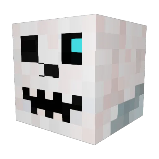 Morgan0131 Minecraft avatar head, 3D render