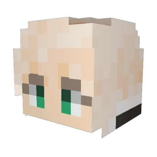 Morgan0941 Minecraft avatar head, 3D render