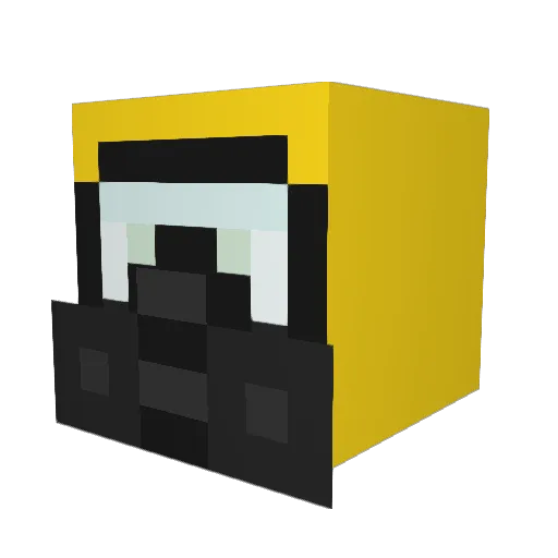 MorganatorP Minecraft avatar head, 3D render