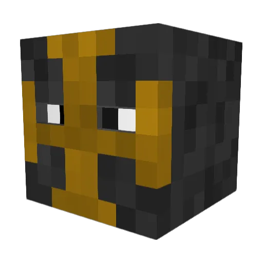 Morge10 Minecraft avatar head, 3D render