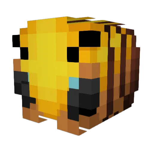 Morggie71 Minecraft avatar head, 3D render